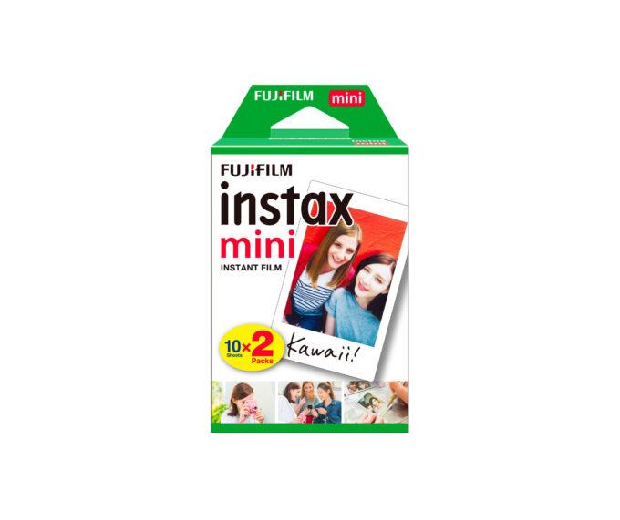 FUJIFILM Instax Mini Film (Twin-Pack, White)