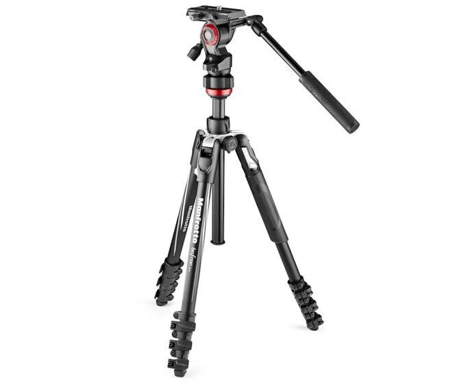 Manfrotto MVKBFRL-LIVE Befree Live Aluminium Tripod Lever, Video Head