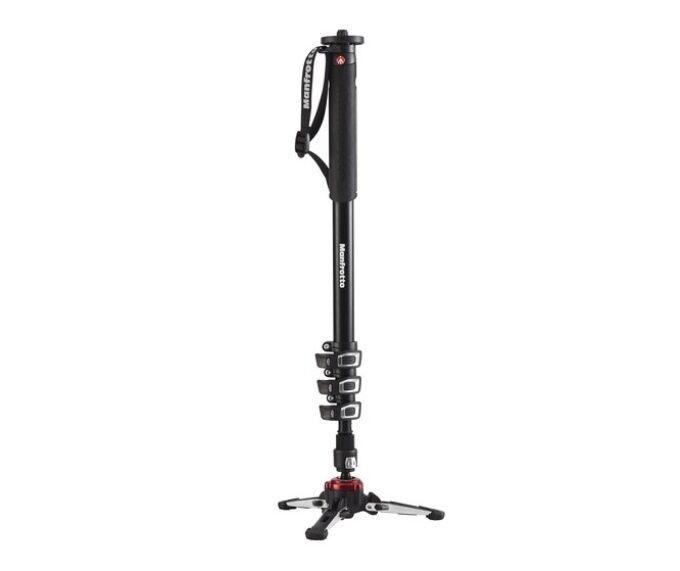 Manfrotto MVMXPROA4 XPRO Aluminum 4 Section Fluid Video Monopod