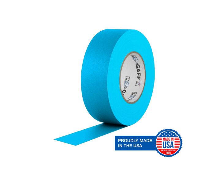 ProTapes Pro Gaffer 2" X 50yds (Fluorescent Blue)