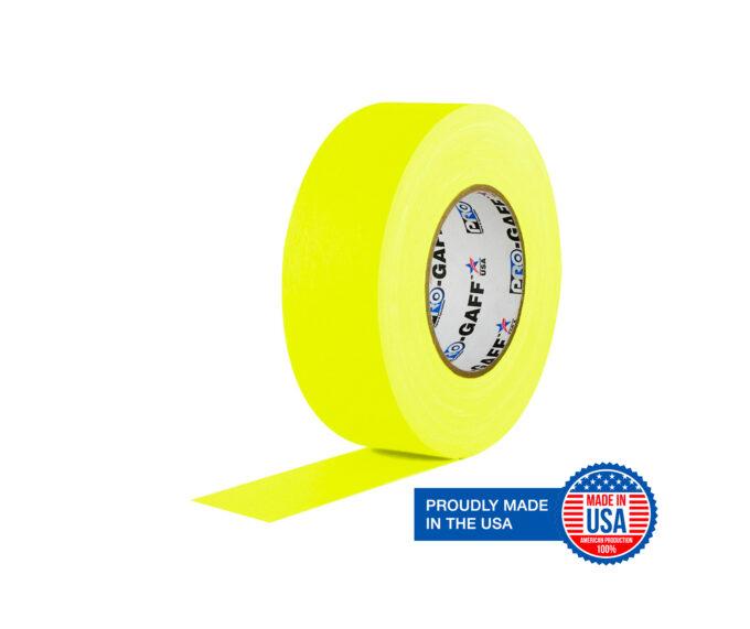 ProTapes Pro Gaffer 2" X 50yds (Fluorescent Yellow)