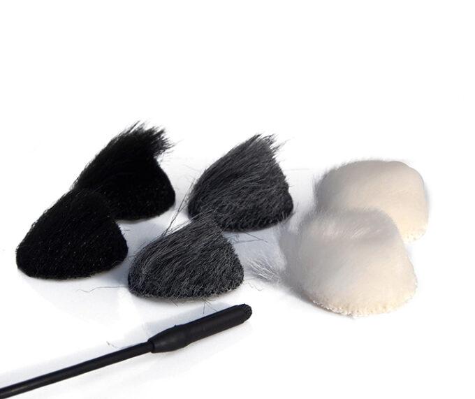Rycote Overcovers Black (30 x Stickies, 6 x Overcovers)