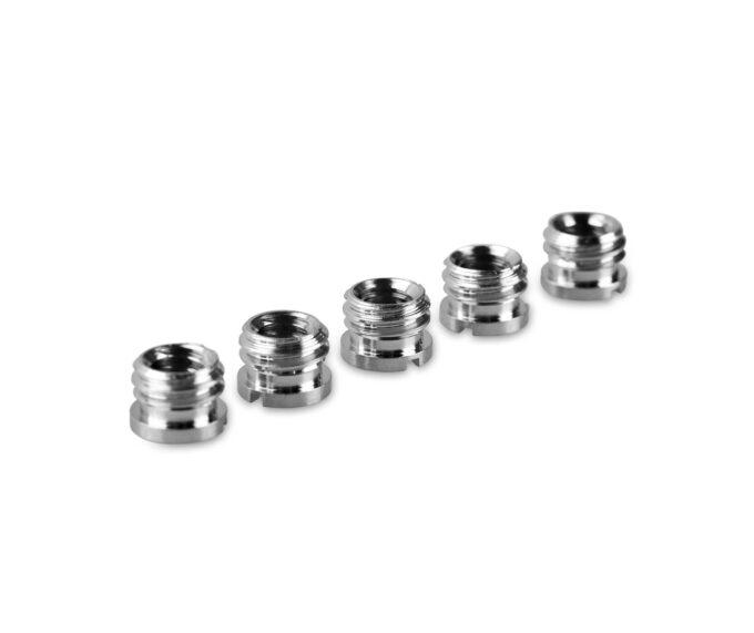 SmallRig 1610 1/4" to 3/8" Screw Adapter (Set of 5)