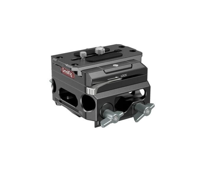 SmallRig 3067 Lightweight Baseplate with Dual 15mm Rod Clamp (Magnesium Alloy Version)