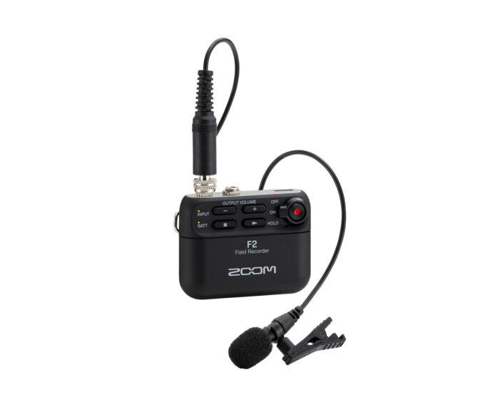 Zoom F2 Field Recorder & Lavalier Mic