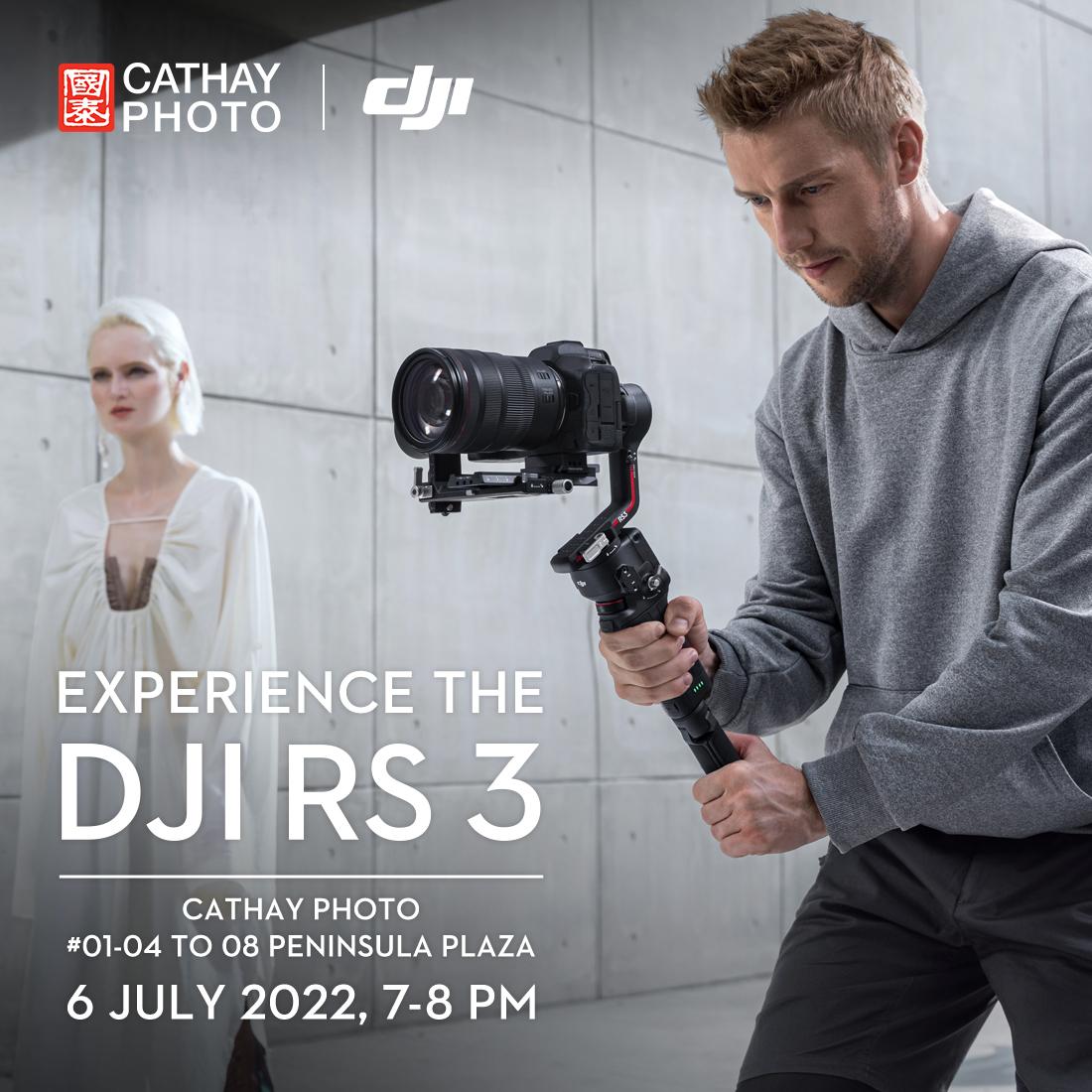 Experience the DJI RS 3!
