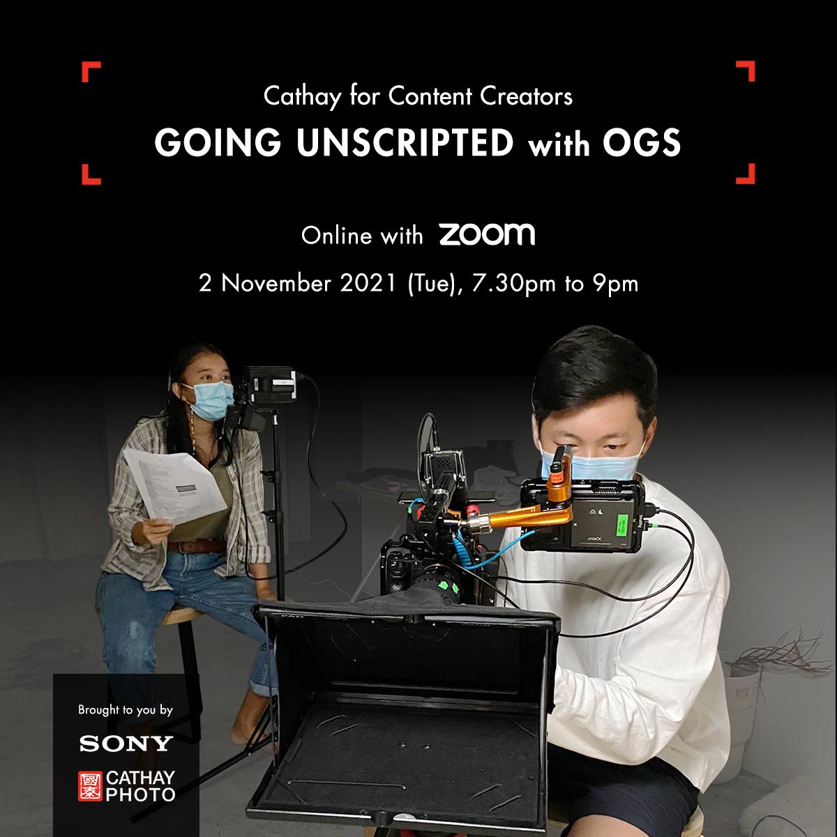 Cathay For Content Creators: Going Unscripted with OGS