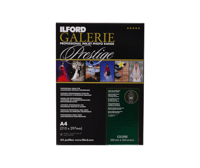 Ilford GALERIE Gloss A4 260gsm