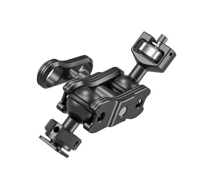SmallRig KBUM2394 Magic Arm with Double Ballheads (1/4’’ Screw and Cold Shoe)