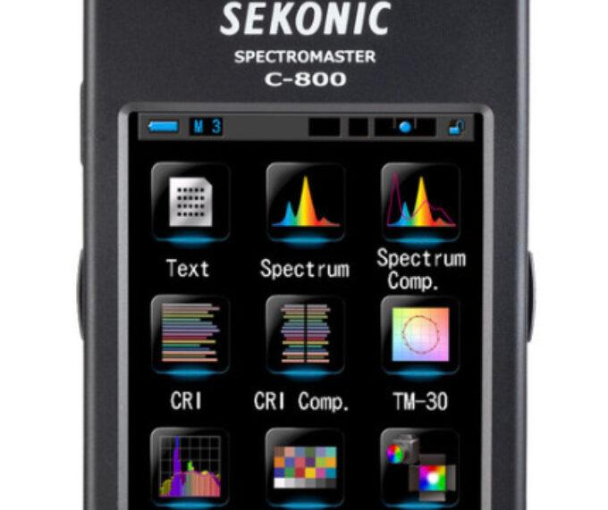 Sekonic C-800 Spectromaster Color and Illuminance Meter