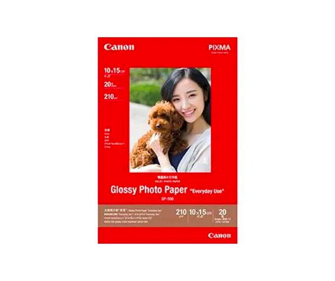 Canon GP-508 4x6 Photo Paper Glossy (20 Sheets)