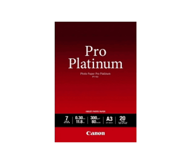 Canon PT-101 A3 Photo Paper Pro Platinum (10 Sheets)
