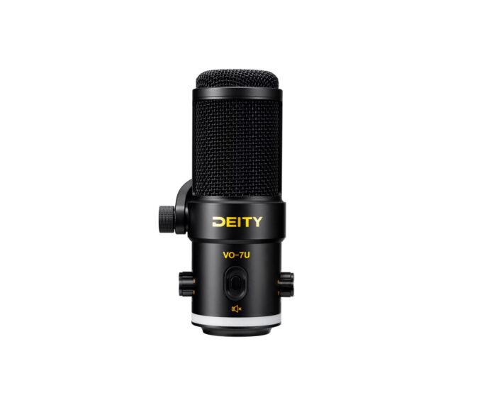 Deity VO-7U USB Streamer Microphone with Tripod Kit (Black)