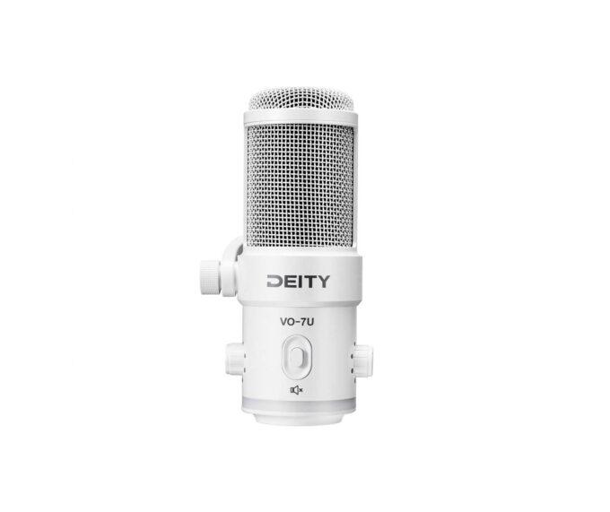 Deity VO-7U USB Streamer Microphone with Tripod Kit (White)