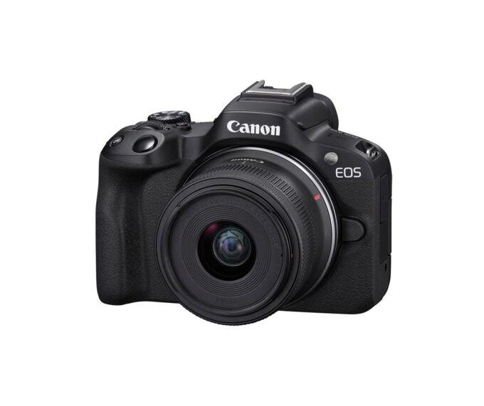 Canon EOS R50 Body with RF-S18-45mm f/4.5-6.3 IS STM (Black)