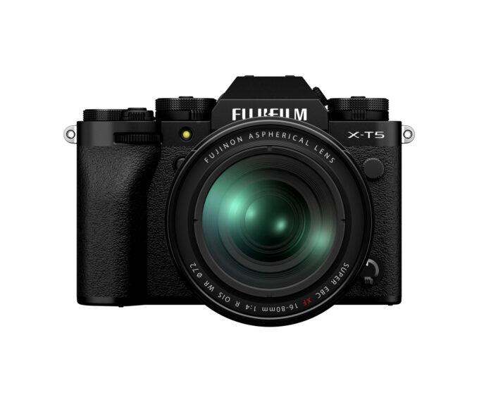 Fujifilm X-T5 with XF 16-80mm f/4 R OIS WR Lens (Black)