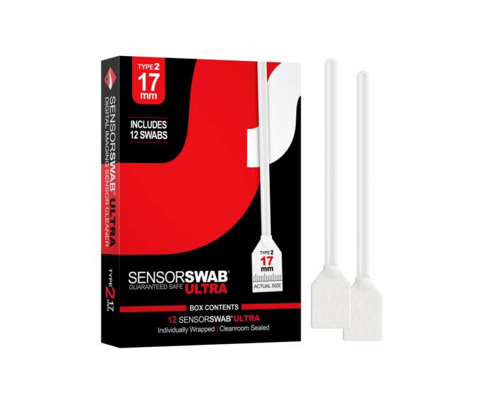 Photographic Solutions Sensor Swab Ultra Type 2 Cleaning Swab (12-Pack, 17mm)