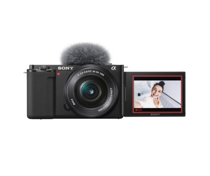 Sony ZV-E10 Body with 16-50mm Power Zoom Lens (Black)