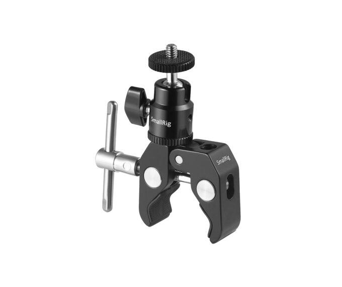 SmallRig 1124 Super Clamp Mount with 1/4" Screw Ball Head Mount