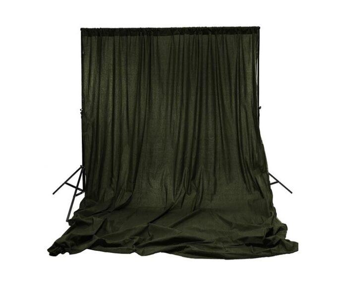 Savage Forest Green Washed Muslin Backdrop (10' x 12')