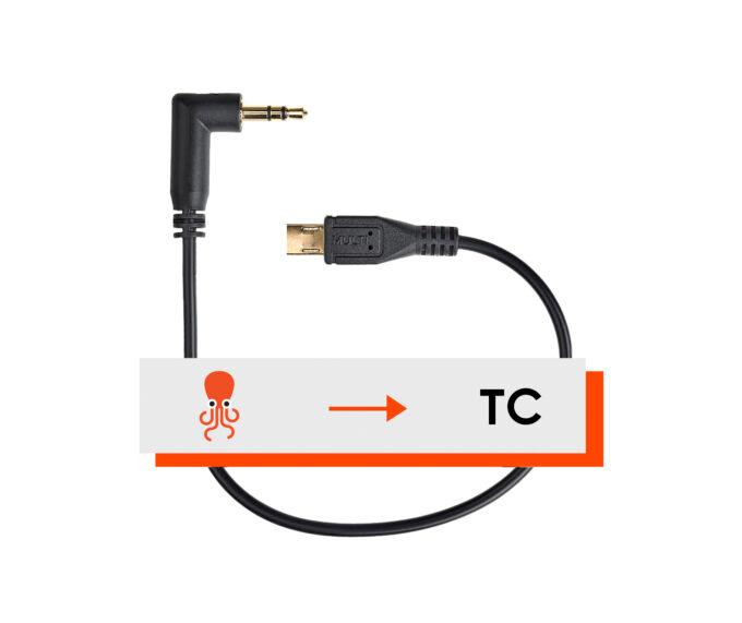 Tentacle to Micro-USB for Sony FX3 / FX30 / A7S3 / A1 - Timecode Table