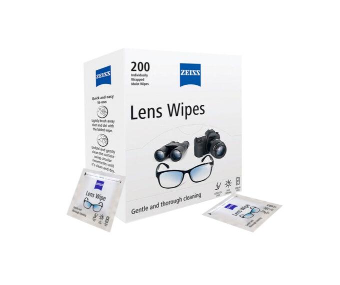 ZEISS Pre-Moistened Cleaning Wipes (200-pack)
