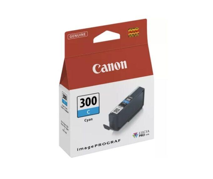 Canon PFI-300C Cyan Ink Cartridge For imagePROGRAF PRO-300 A3+ Printer