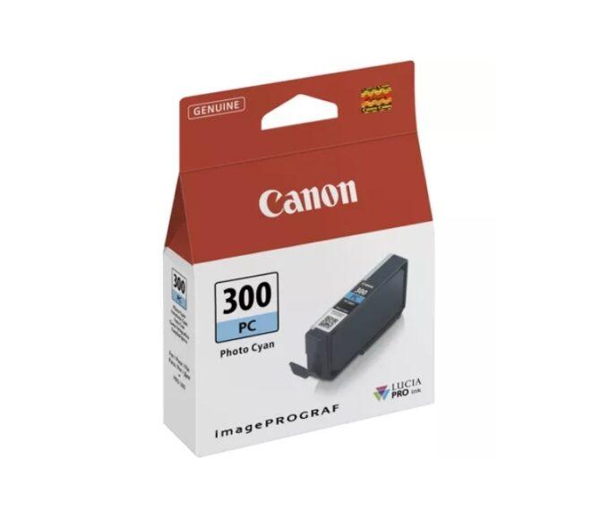 Canon PFI-300PC Photo Cyan Ink Cartridge For imagePROGRAF PRO-300 A3+ Printer