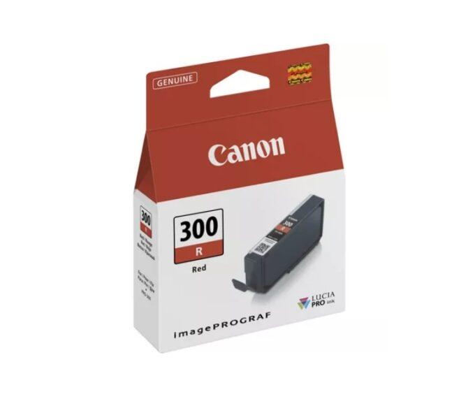 Canon PFI-300R Red Ink Cartridge For imagePROGRAF PRO-300 A3+ Printer