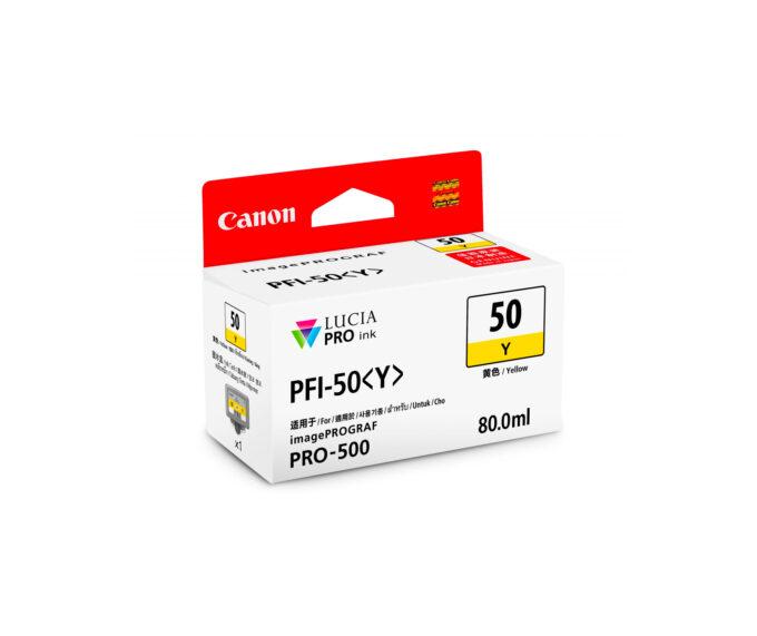 Canon PFI-50 for ImagePROGRAF PRO-500 (Yellow)