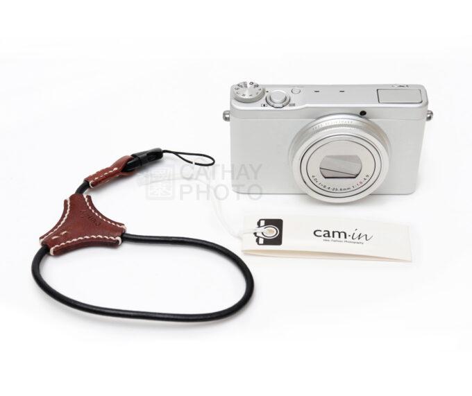Cam-in Camera Wrist Strap - CAM3072 (Coffee)