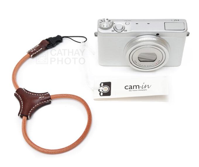 Cam-in Camera Wrist Strap - CAM4131 (Tan Brown)