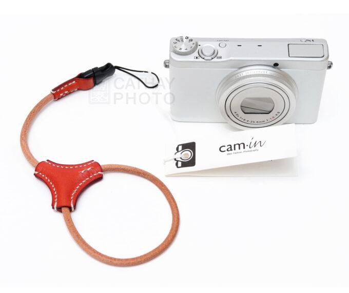 Cam-in Camera Wrist Strap - CAM4132 (Brown)