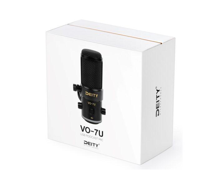 Deity VO-7U USB Streamer Microphone with Tripod Kit (Black)