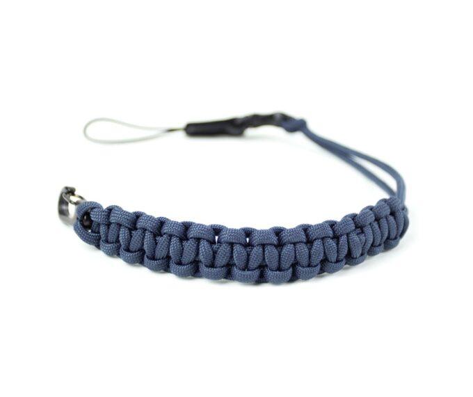 DSPTCH Camera Wrist Strap (Slate Blue with Gunmetal Stainless Steel Clip)