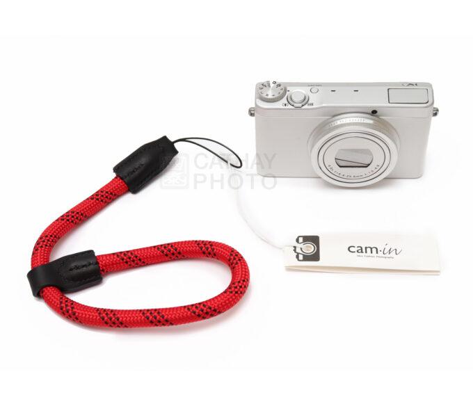 Cam-in Camera Wrist Strap - DWS-00213 (Red/Black)