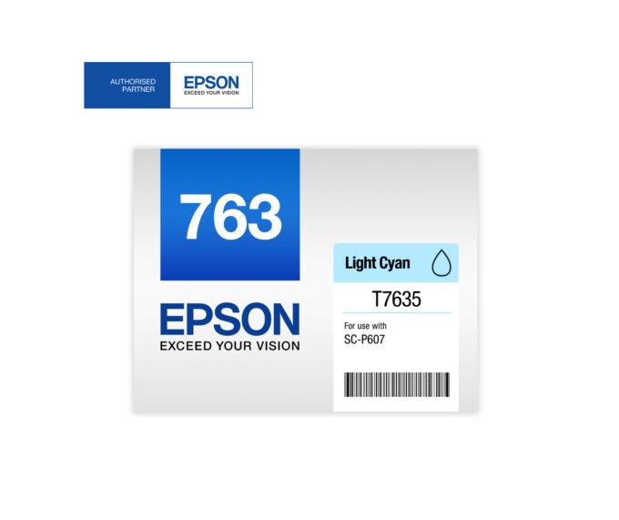 Epson T7635 Ink Cartridge - Light Cyan