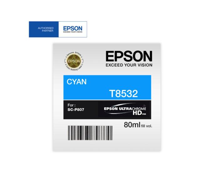Epson T8532 Ink Cartridge - Cyan (80ml)