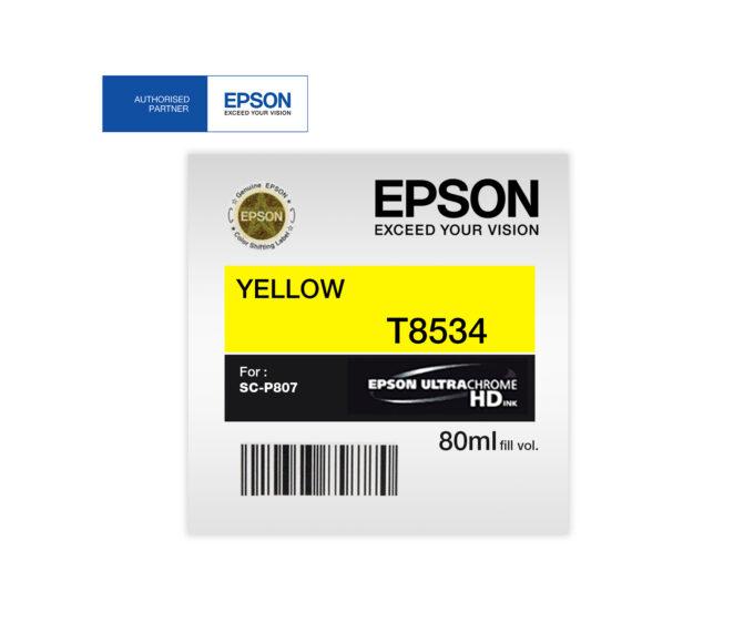 Epson T8534 Ink Cartridge - Yellow (80ml)