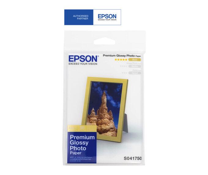Epson 4R 4X6” Premium Glossy Photo Paper (30 sheets)