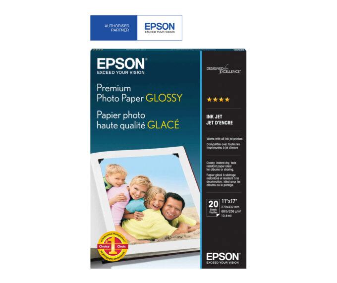 Epson Premium Glossy A3 Photo Paper (20 sheets)