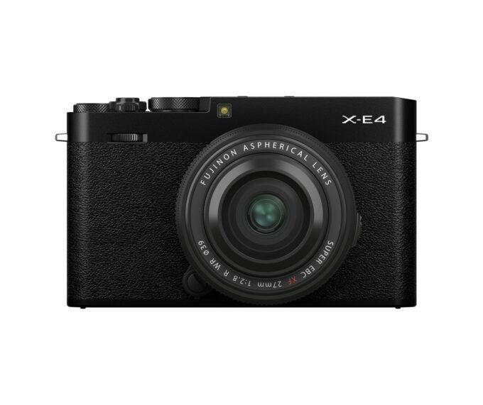 FUJIFILM X-E4 Mirrorless Digital Camera with XF 27mm f/2.8 R WR Lens (Black)
