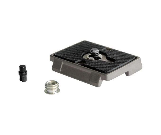 Manfrotto 200PL Quick Release Plate with 1/4'' Screw and Rubber Grip