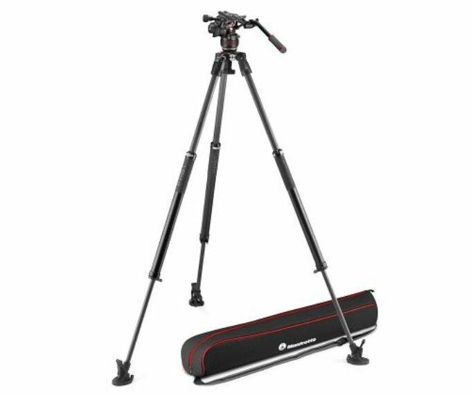 Manfrotto MVK612SNGFC Nitrotech 612 Series with 635 Fast Single Leg Carbon Tripod