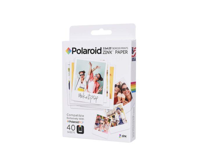 Polaroid 3.5 x 4.25" ZINK Photo Paper (40 Sheets)