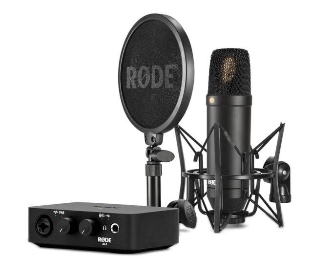 RODE NT1 and AI-1 Complete Studio Kit with Audio Interface