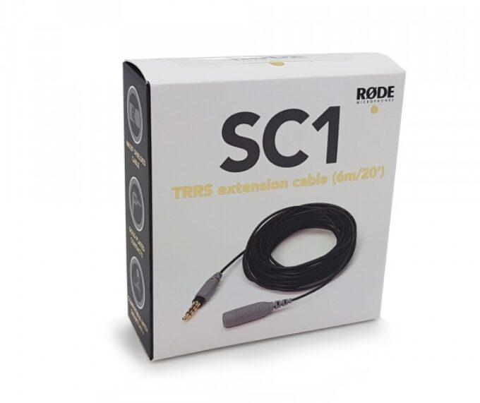 RODE SC1 3.5mm TRRS Microphone Extension Cable for Smartphones (20')