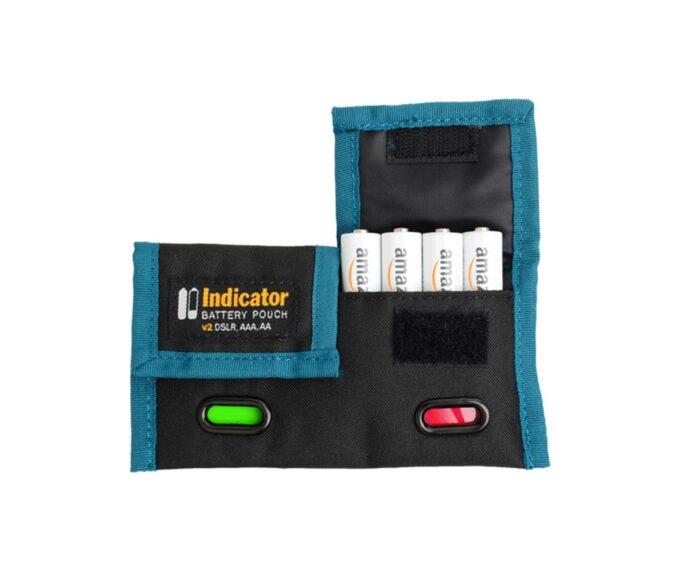 Rogue Indicator Battery Pouch v2 (Black/Blue)