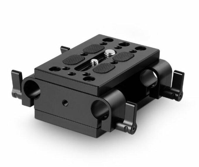 SmallRig 1798 Baseplate with Dual 15mm Rod Clamp