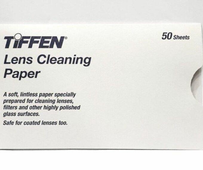 Tiffen Lens Cleaning Paper (50 Sheets, Single Pack)